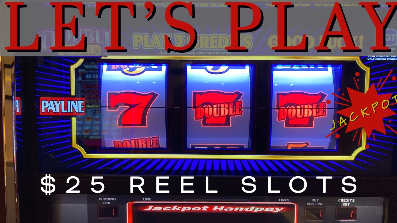 High Limit $25 Double Gold Reel Slot Play - JACKPOT! 🎰