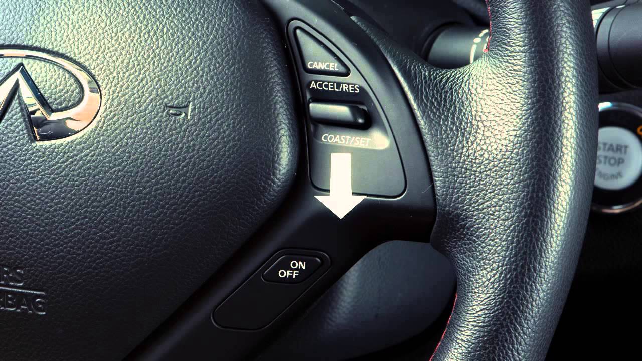 2013 Infiniti G Sedan -  Conventional Cruise Control