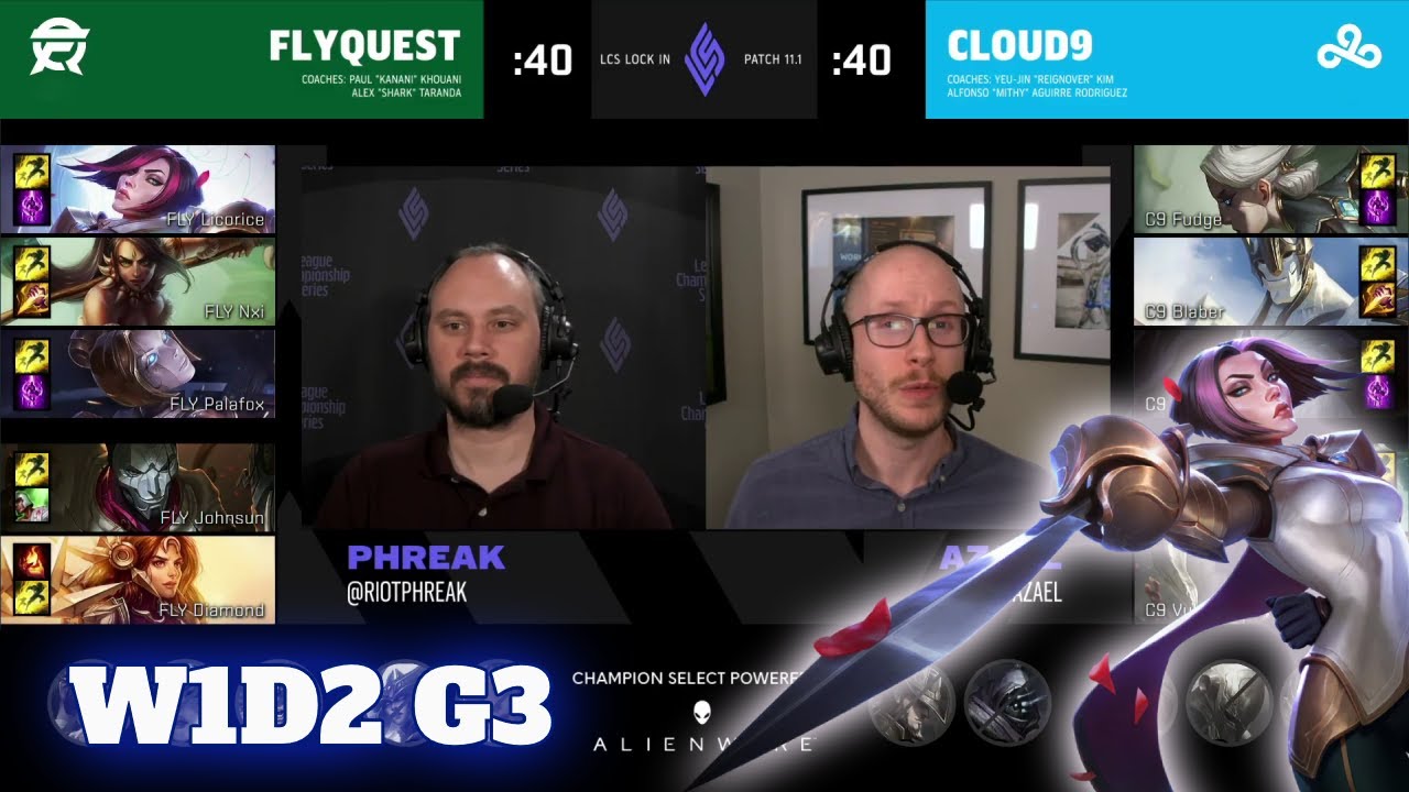 FlyQuest vs Cloud 9 | Day 2 LCS Lock In 2021 Groups | FLY vs C9