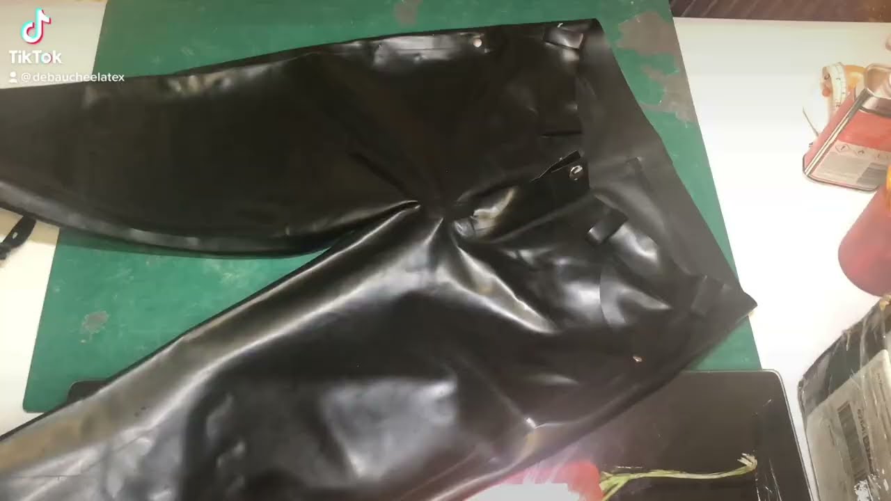 Chlorinated Latex Trousers alteration!