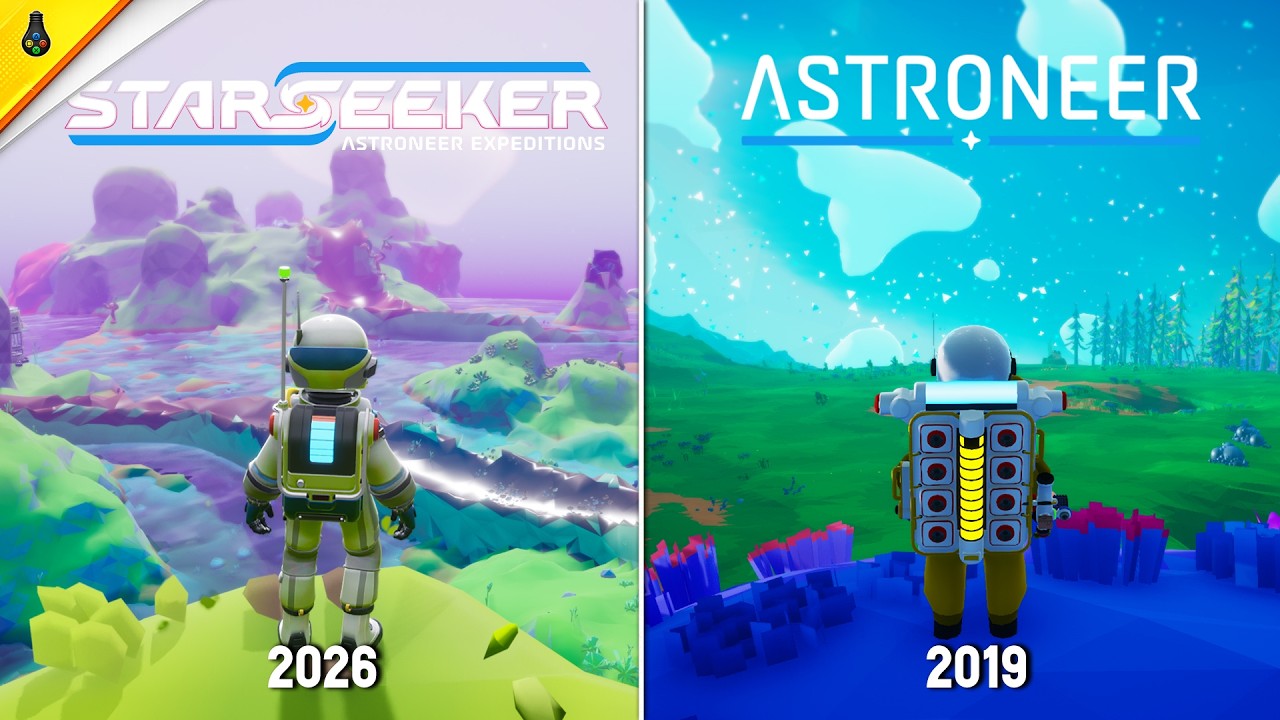 STARSEEKER против ASTRONEER &mdash; детали и сравнение физики