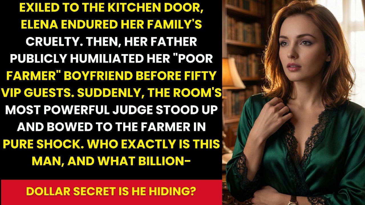 My Parents Humiliated My Poor Farmer Boyfriend at a VIP Thanksgiving Dinner.Then the Judge Stood Up