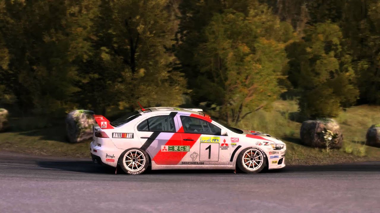 Dirt rally (replay)- Mitsubishi lancer EVO X R4