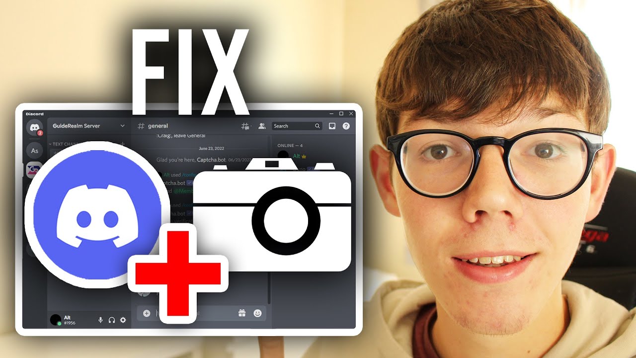 How To Fix Discord Camera Not Working | Fix Discord Black Screen - Full Guide
