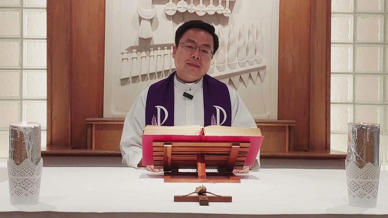 2026.03.05 星期四 每日圣道礼仪 主徒会会士张伟刚神父主礼 Mandarin Liturgy of the Word celebrated by Fr Luke Zhang, CDD