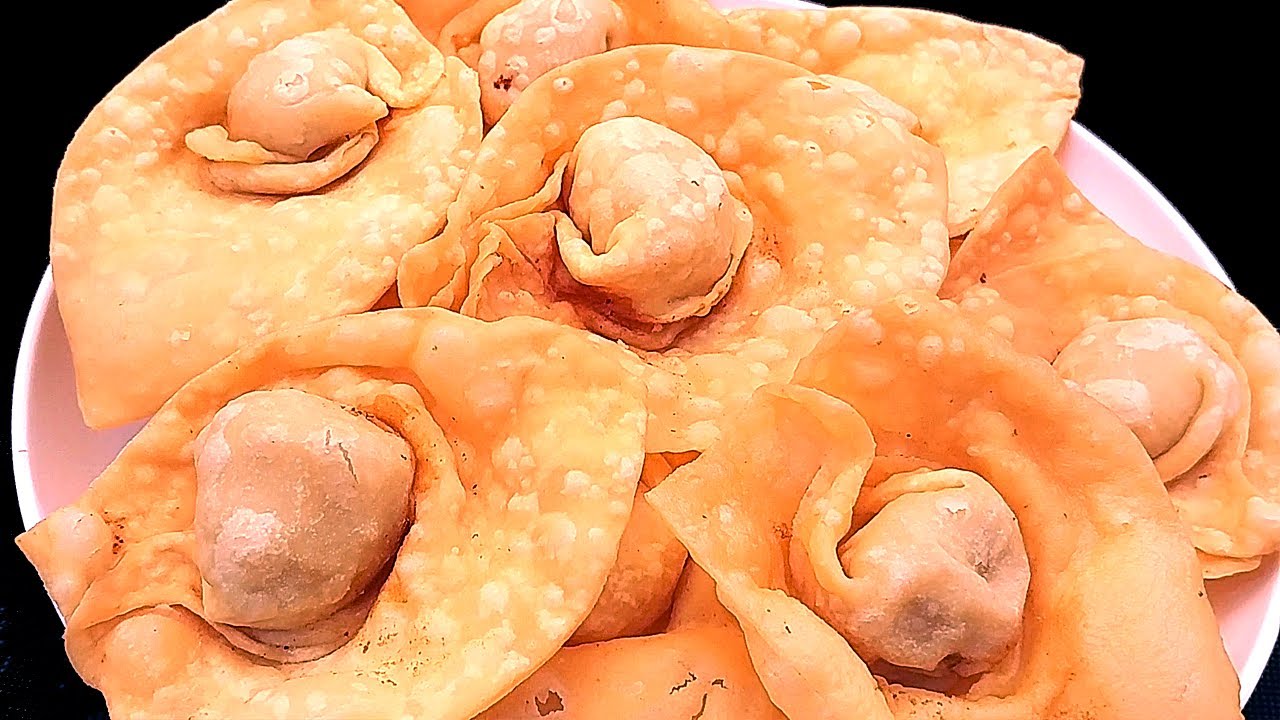 মুচমুচে চাইনিজ অনথন বানানোর সহজ রেসিপি ও সংরক্ষণ পদ্ধতি ! Crispy Wonton Recipe