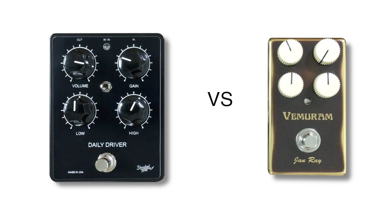 Shnobel Tone Daily Driver vs Vemuram Jan Ray