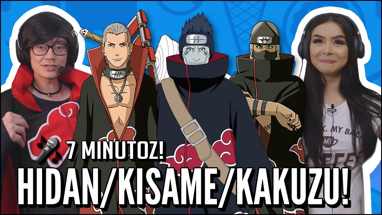JOVENS REAGEM A RAP DO HIDAN, RAP DO KISAME E RAP DO KAKUZU - 7 MINUTOZ - NERD HITS