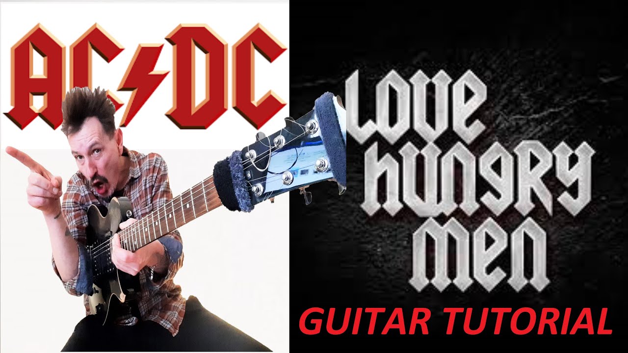 AC/DC - Love Hungry Man - Guitar Tutorial