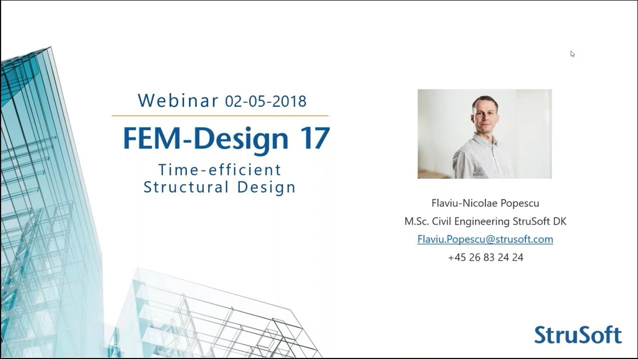Webinar: Time-efficient Structural Design in FEM-Design