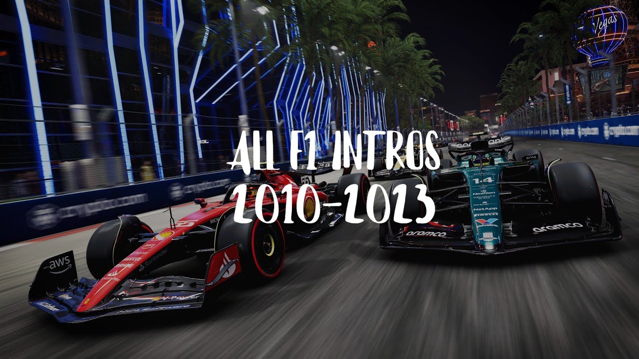 All F1 Intros | 2010-2023 | 4K