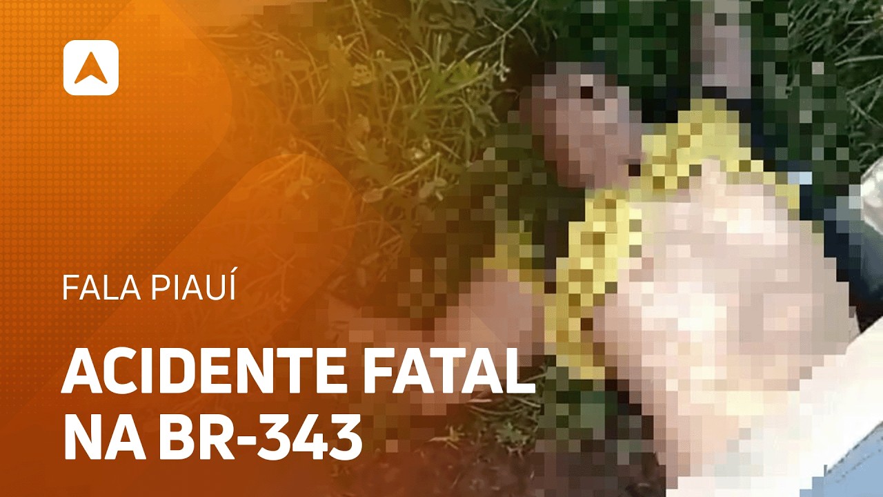 Acidente entre moto e carro deixa homem morto na BR-343