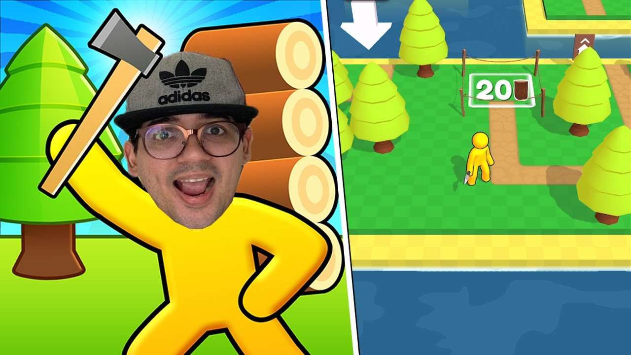 TENTE SOBREVIVER NA ILHA SOLITÁRIA DO BONECO DE MASSA!! (jogos de celular)