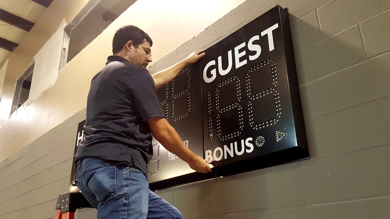 Scoreboard in a Box Installation Video