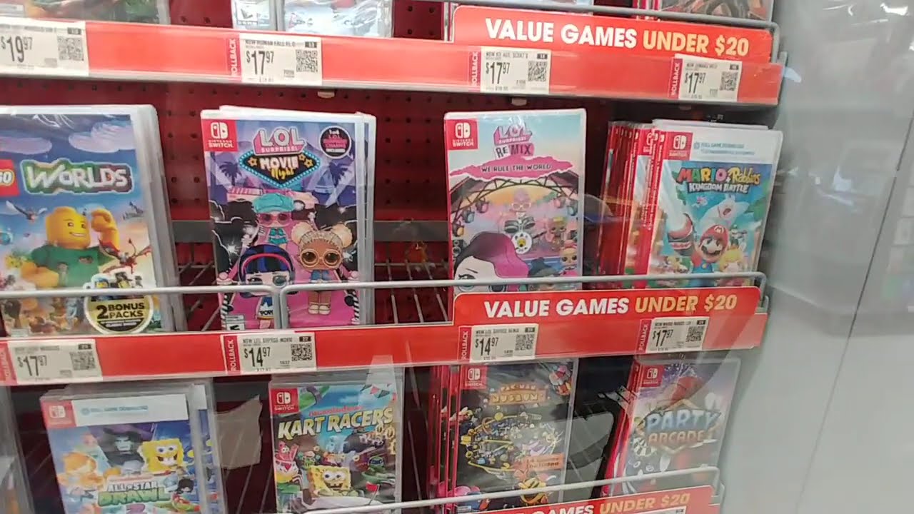 Value Nintendo Games at Walmart - Dec. 2024