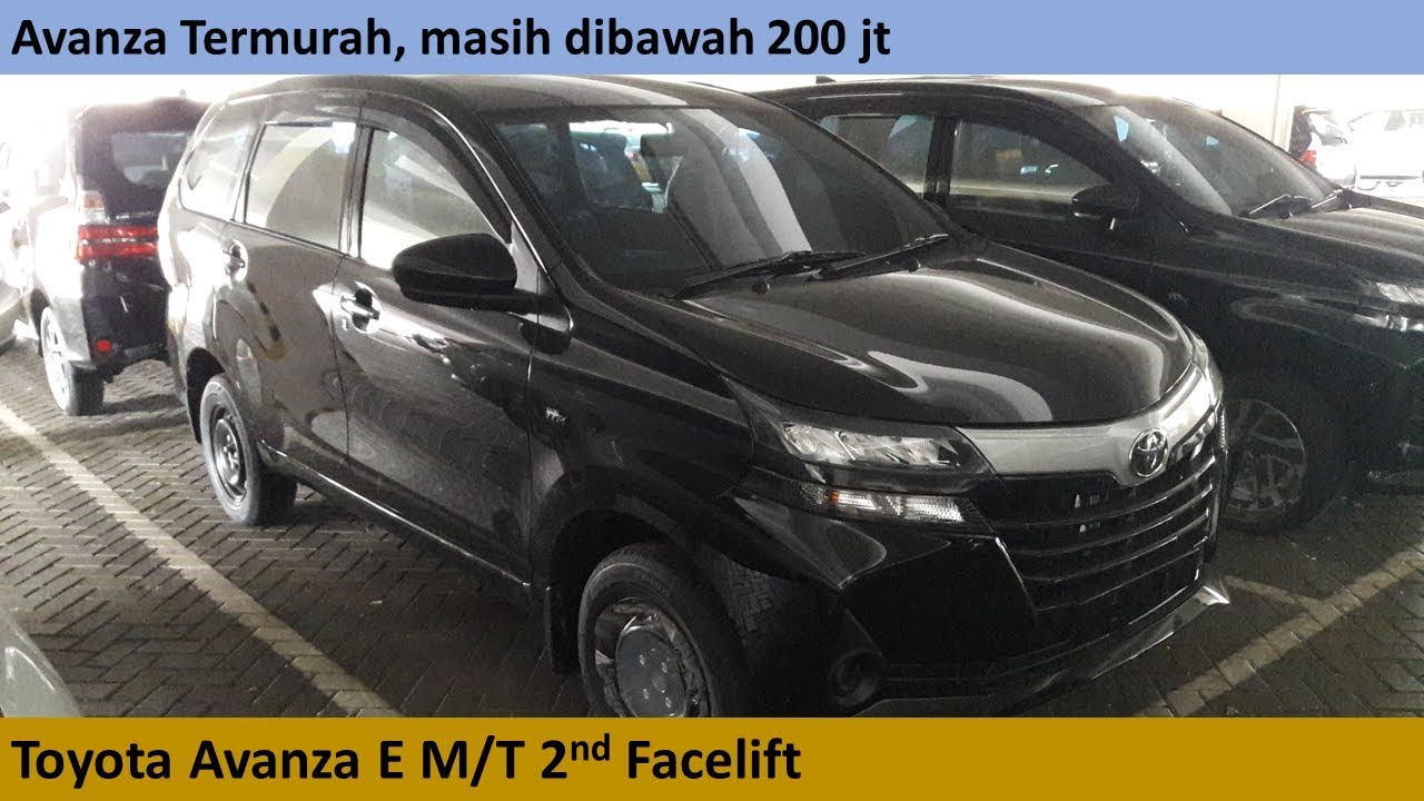 Toyota Avanza 1.3 E M/T [F650] Facelift (2019) review - Indonesia