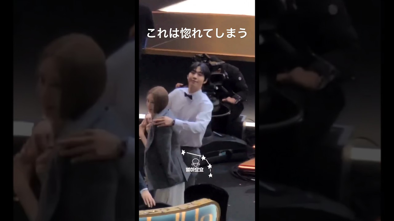 ドレスにトラブルが...上着を脱いでソンギョンに貸すヒョソプ #アンヒョソプ #shrots #tempest #kpop #韓国ドラマ