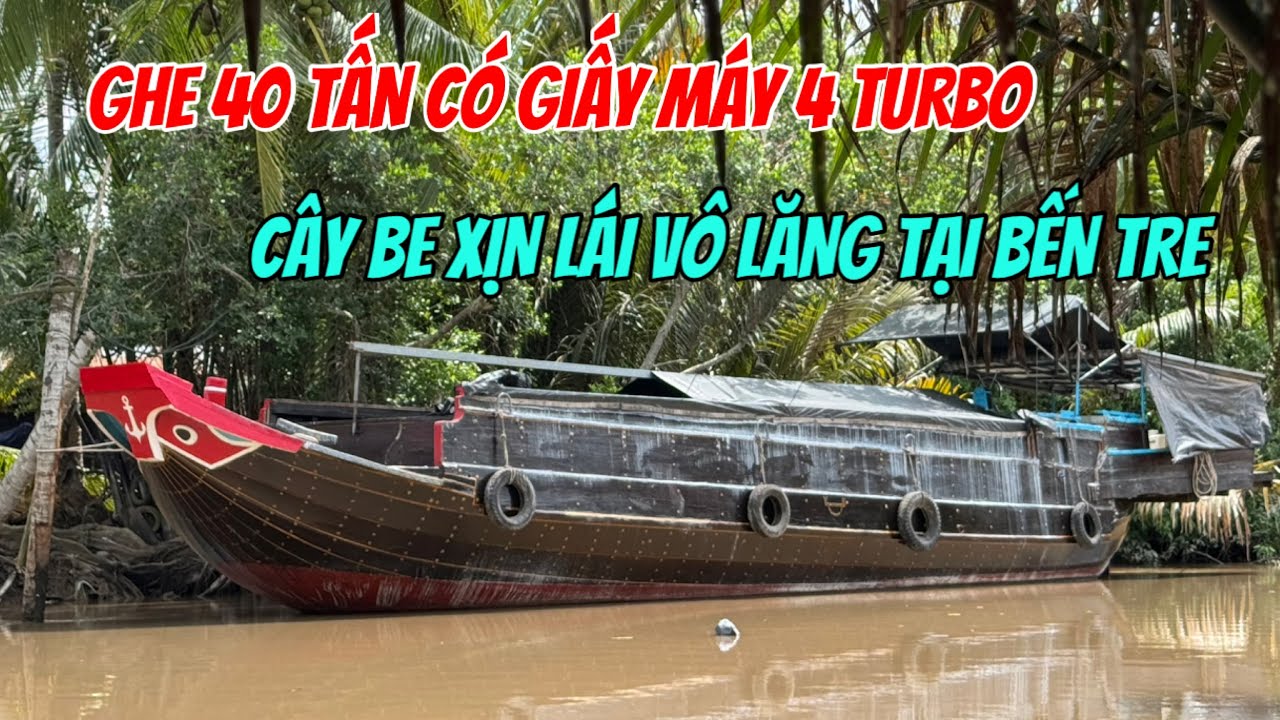 (Đã Bán)Bán Ghe 40 Tấn Có Giấy Máy 4 Turbo 195tr Lái Vô Lăng 0923,5555,97 Tâm| Tâm Vlog