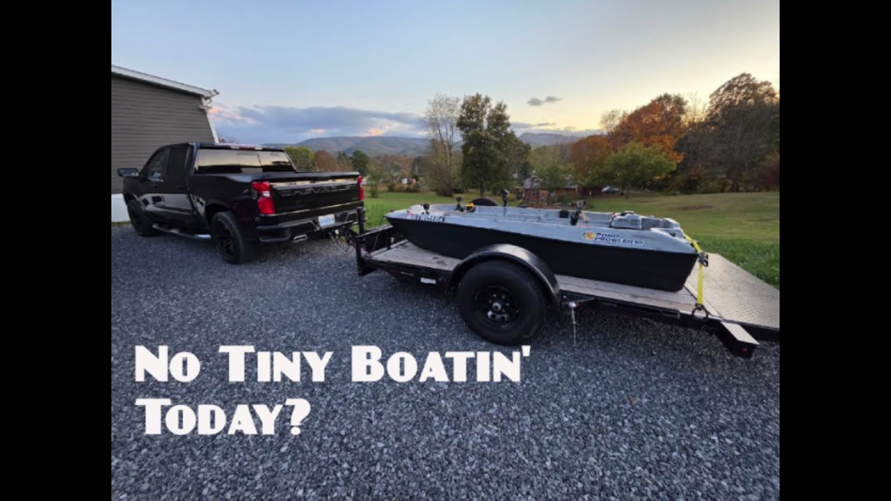 No Tiny Boatin' Today?