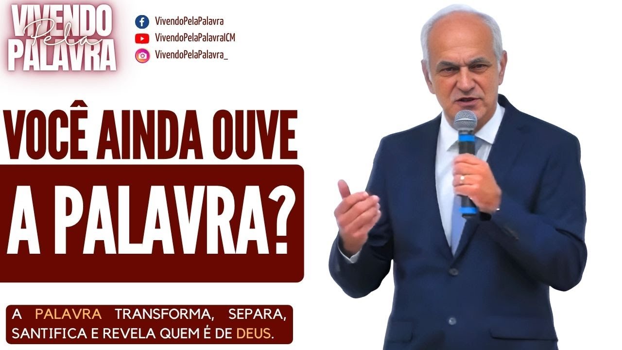 [MENSAGEM] A PALAVRA DE DEUS TRANSFORMA VIDAS - PR DINIZ CYPRESTE