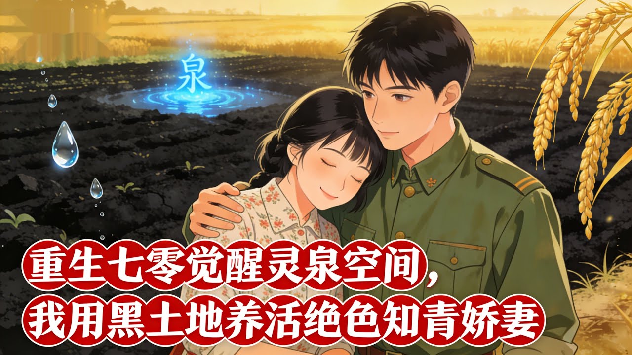 重生七零觉醒灵泉空间，我用黑土地养活绝色知青娇妻。灵泉解乏黑土产粮，看我在七零年代如何宠妻#種田 #種田文 #種田小說 #年代小說 #動漫 #漫畫 #小說推薦