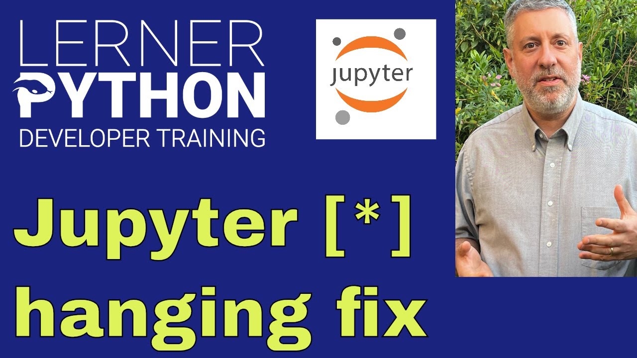 The dreaded Jupyter * error &mdash; what it is, and how to fix it