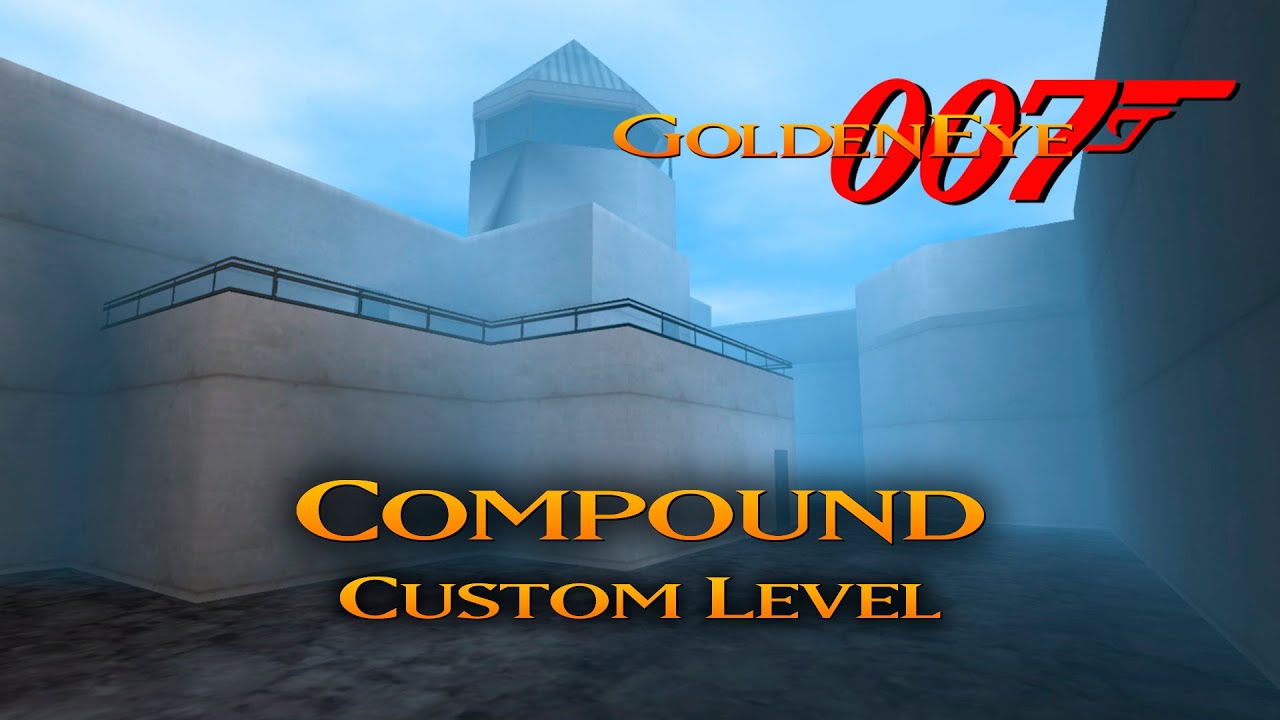 GoldenEye 007 N64 - Compound - 00 Agent (Custom level)