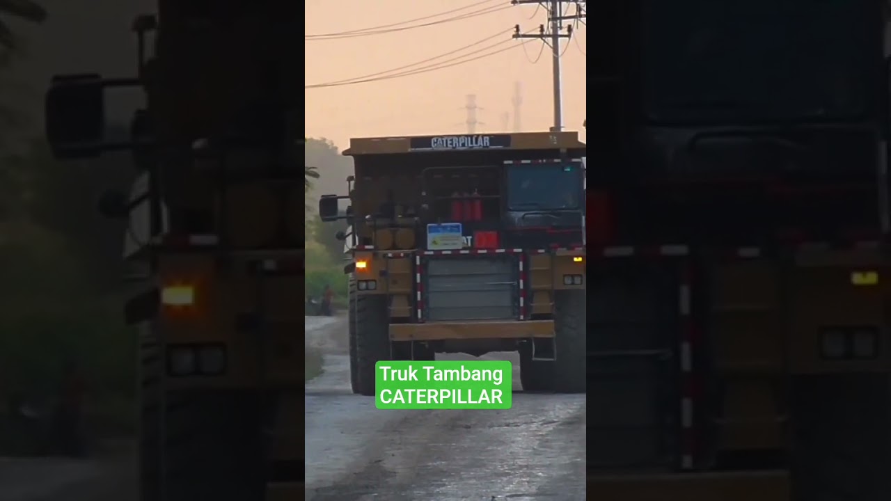 TRUK TAMBANG CATERPILLAR #imasco #truck