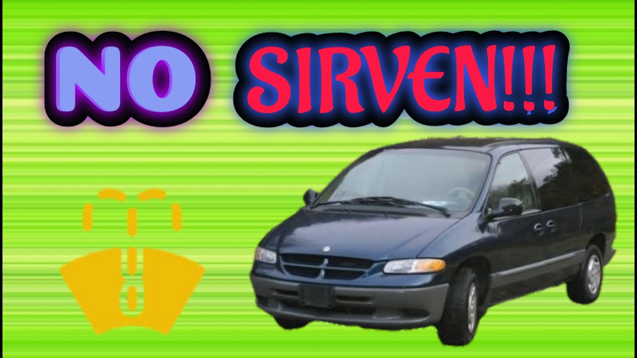 😣NO SIRVEN LOS LIMPIAPARABRISAS de mi Voyager, Caravan, Town & Country ¡FALLA MUY SENCILLA Y COMUN!😣