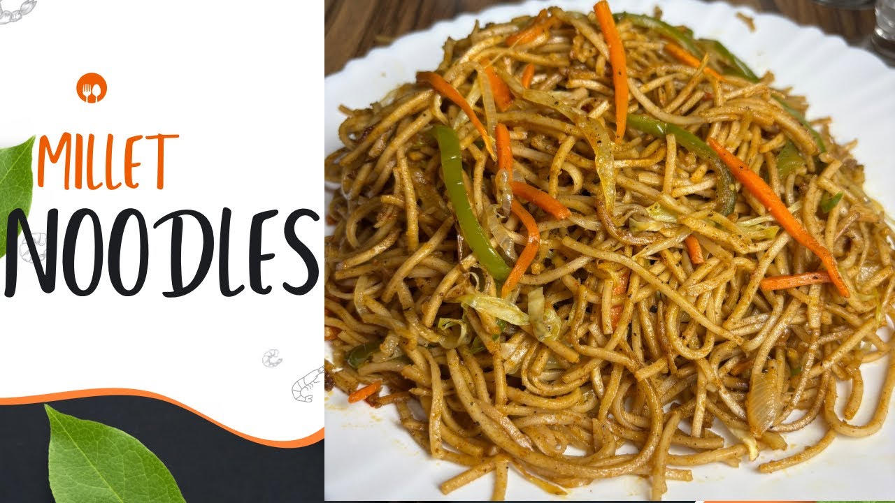 Millet noodles recipe | veg noodles recipe in Telugu | schezwan noodles | Chinese recipe