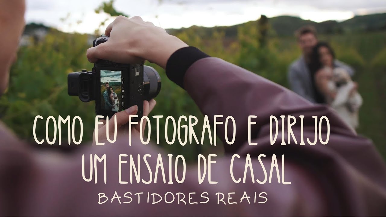 VLOG #03 | COMO É FOTOGRAFAR UM ENSAIO PRÉ-CASAMENTO.