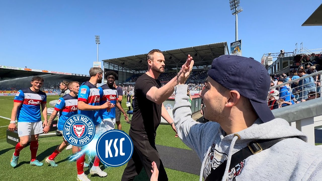 Wie ist die STIMMUNG in KIEL?🤔 | HOLSTEIN KIEL vs KARLSRUHE SC | Stadionvlog
