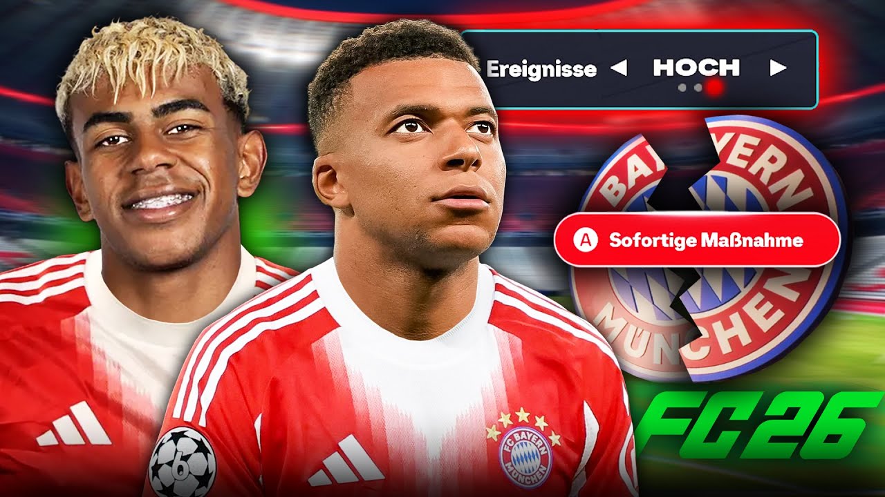 DIE KRASSESTE FC 26 KARRIERE MIT BAYERN!! 🚀 (STORY-EVENTS = HOCH ☠️)