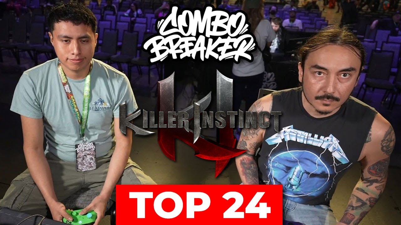 COMBO BREAKER 2025: Killer Instinct Top 24 (SonicDolphin116, LetalisVenator, WheelsFGC) Tournament