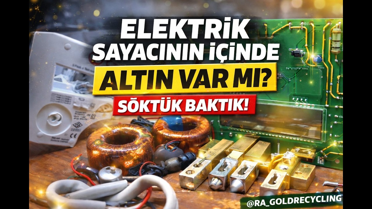 “ELEKTRİK SAYACINI SÖKTÜM! İçinden ALTIN – GÜMÜŞ Çıktı mı?”