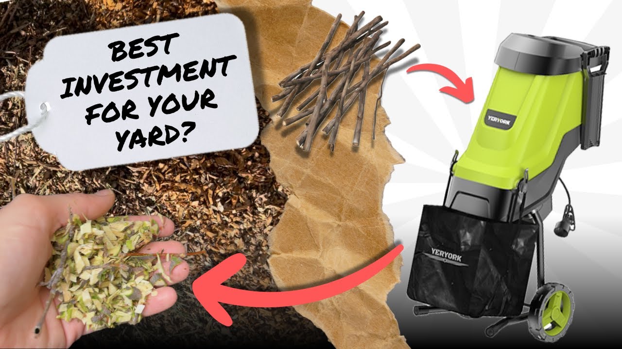 Are Personal Wood Chippers Worth It? | Yeryork Electric Wood Chipper Review