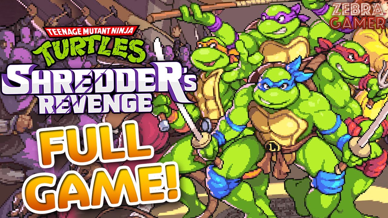 Teenage Mutant Ninja Turtles: Shredder's Revenge Full Game Walkthrough!