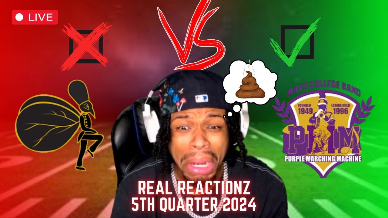 Miles College Vs Alabama State University - 5th Quarter - 2024 REACTION