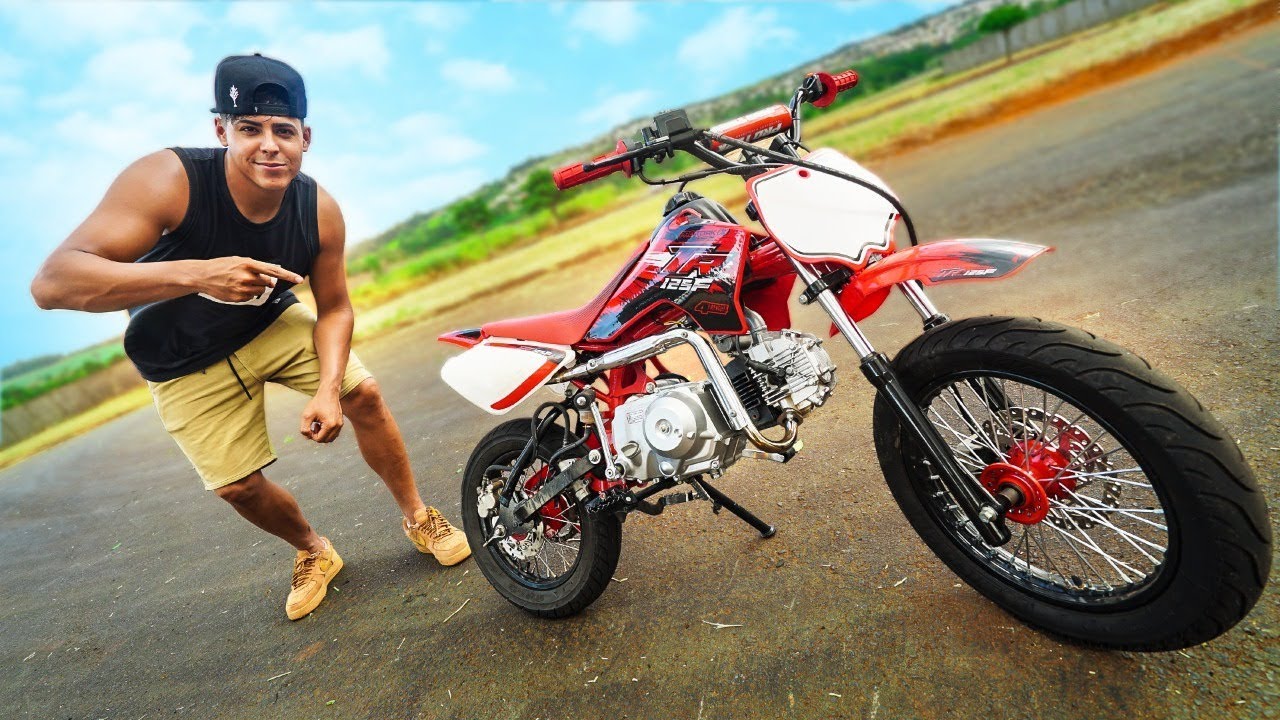 MINHA MINI MOTO FINALMENTE VOLTOU!
