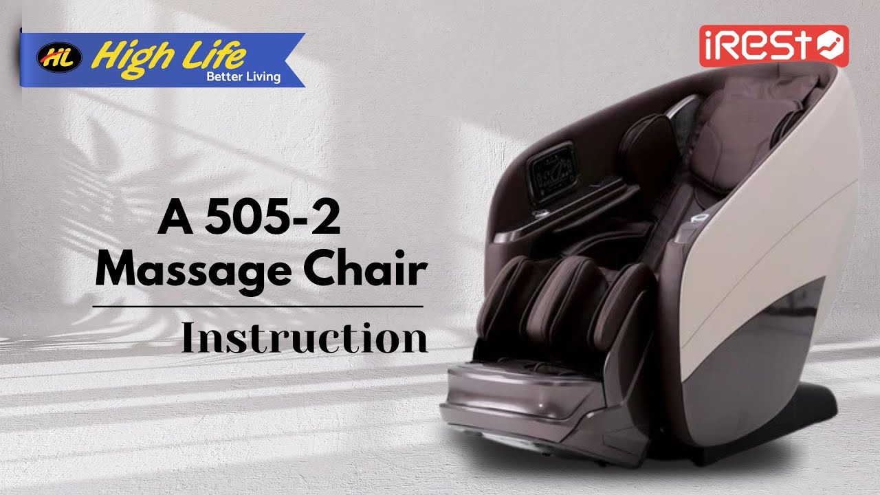 High Life A505 iRest 4D Full Body Massage Chair with Voice ControI