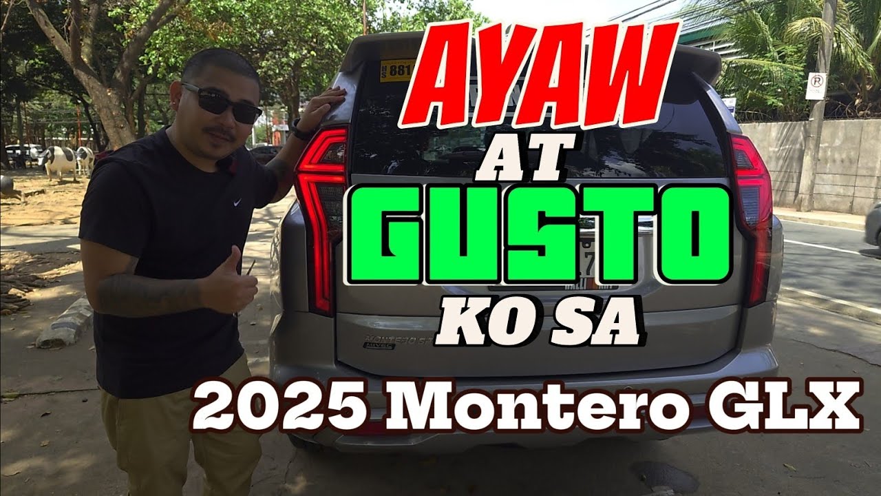 My MPV vs SUV - What I LIKE and I don't like | 2025 Mitsubishi Montero Sport GLX Manual