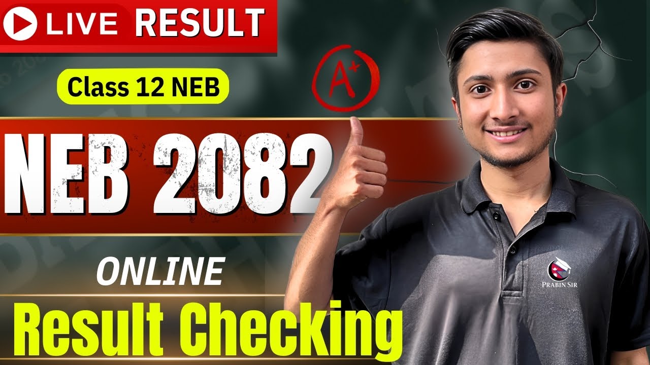 🔴NEB result check live || NEB result 2082 || neb result kasari herne || Prabin sir