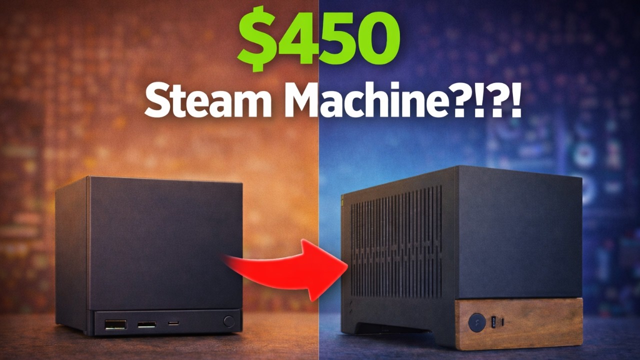 I built my own steam machine for $450