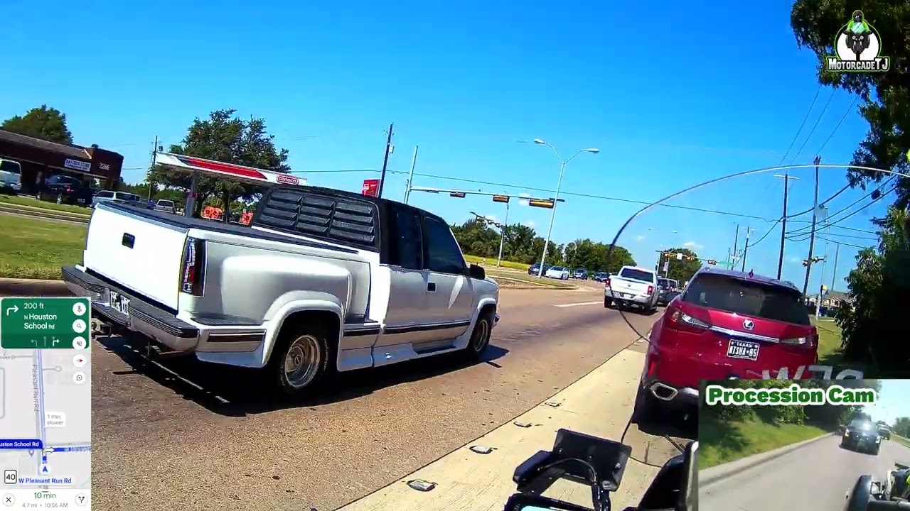 Motorcycle Funeral Escort 9xmiles 2xbikes 2xcars  #1520a
