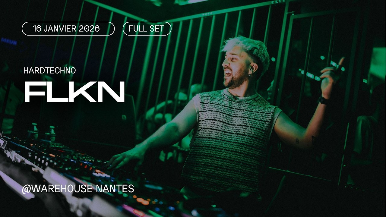 FLKN at Warehouse, in Nantes, France for HARDCAGE