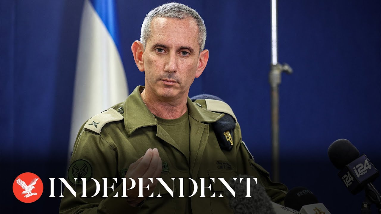 Live: IDF Spokesperson holds briefing as Rafah under heavy bombardment