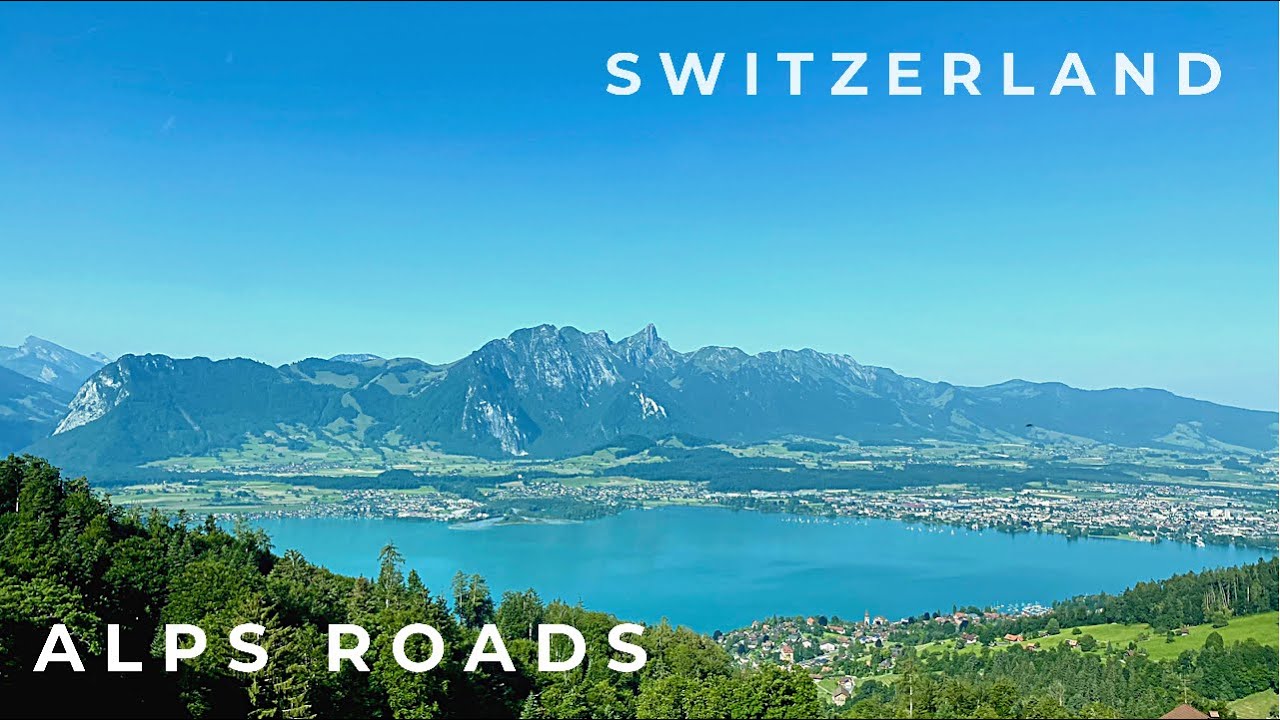 Sigriswill - Gunten - Interlaken | Driving in Switzerland 4K 🇨🇭