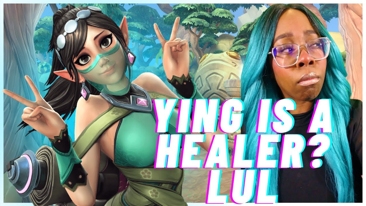 Paladins Ying Heal Build | Is Fuzzy NOT playing Paladins Ying Damage Build?!