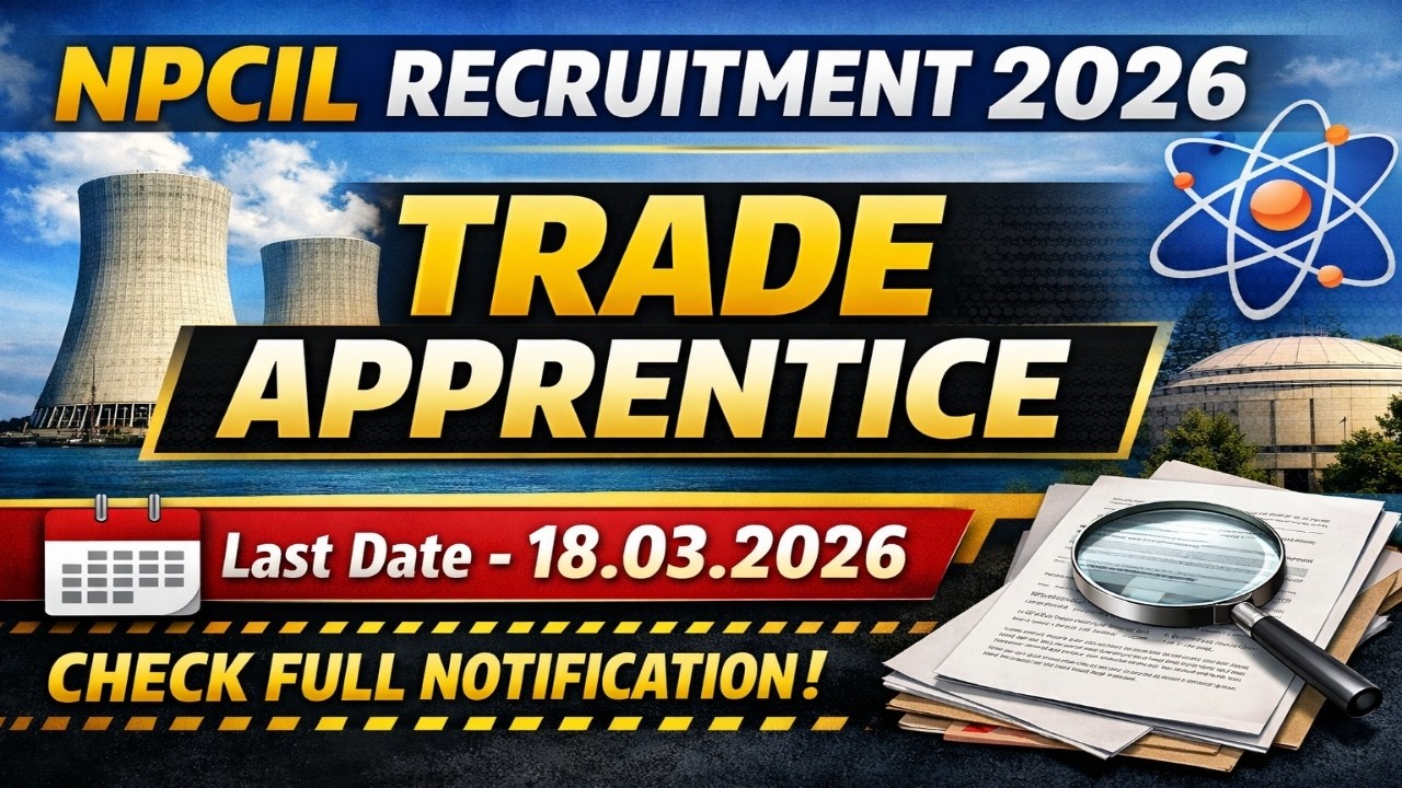 NPCIL RR Site Apprentice Online Form 2026, Apply for 245 Vacancies