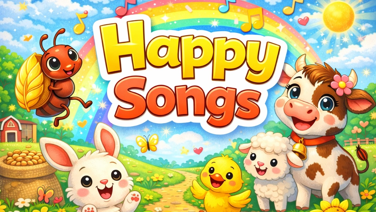 Best Learning Songs & Fun Animations for Toddlers| Baby Joy Songs Nursery Rhymes